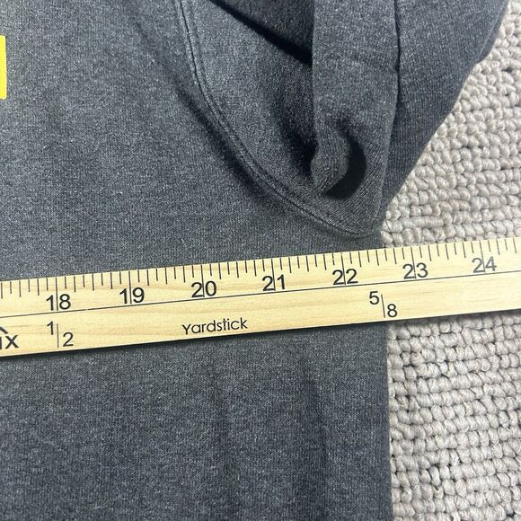 Kent State University Graphic Hoodie Men’s Large Champion ECO Gray Spell Out Y2K - Picture 5 of 9